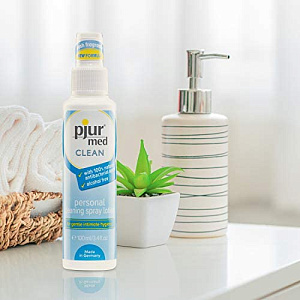 Очищающий спрей для тела и игрушек Pjur Med CLEAN Spray Очищающий спрей для тела и игрушек Pjur Med CLEAN Spray
