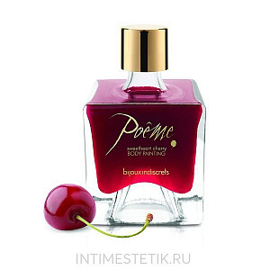 Съедобная краска для тела Poеme Cherry (Bijoux Indiscrets), 50 г