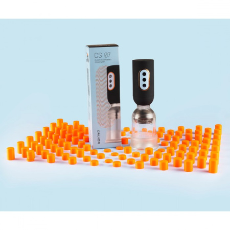 Помпа-мастурбатор для головки с вибрацией CRUIZR LUXURY VIBRATING PENIS PUMP