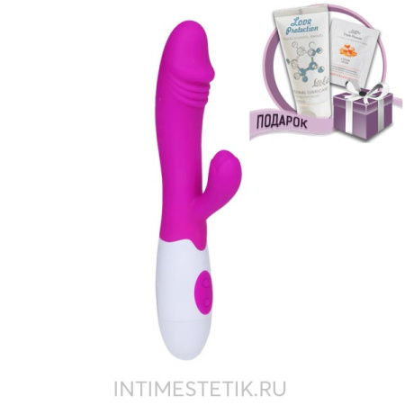 Вибратор Pretty Love Snappy для двойной стимуляции