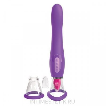 Двухсторонний стимулятор Fantasy For Her Her Ultimate Pleasure Двухсторонний стимулятор Fantasy For Her Her Ultimate Pleasure