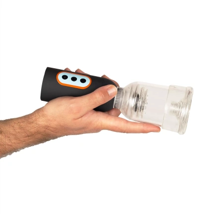 Помпа-мастурбатор для головки с вибрацией CRUIZR LUXURY VIBRATING PENIS PUMP