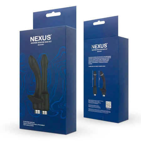 Nexus Beginner Shower Douche Duo - набор из 2-х анальных насадок для душа