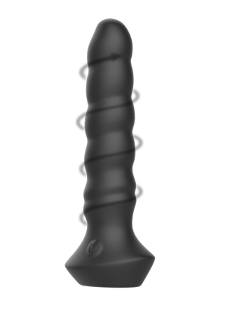 Erozon BLKDESIRE - анальный стимулятор с вибрацией и вращением
