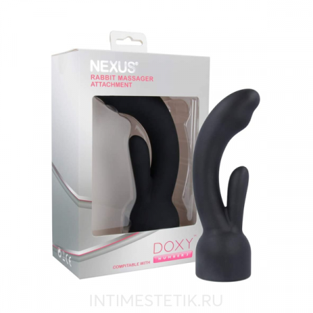 Doxy Number 3 Rabbit Vibrator Attachment - насадка для универсального массажёра