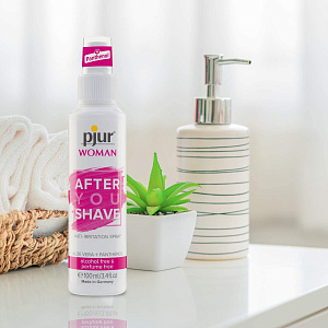 Спрей после бритья Pjur Woman After you shave с пантенолом и алоэ Спрей после бритья Pjur Woman After you shave с пантенолом и алоэ
