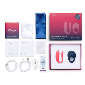 Набор We-Vibe Sensations Unite  вибратор и кольцо эрекционное для пар Набор We-Vibe Sensations Unite  вибратор и кольцо эрекционное для пар
