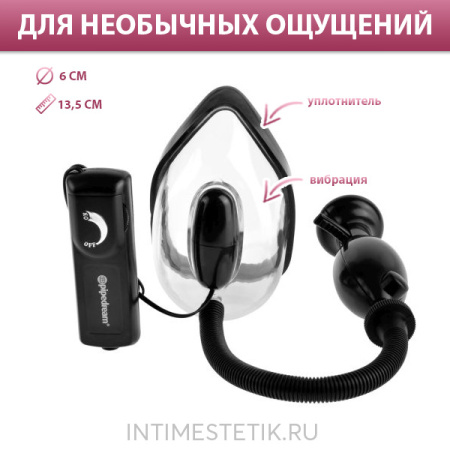 Помпа для вульвы Fetish Fantasy Extreme Vibrating Pussy Pump с вибрацией Помпа для вульвы Fetish Fantasy Extreme Vibrating Pussy Pump с вибрацией