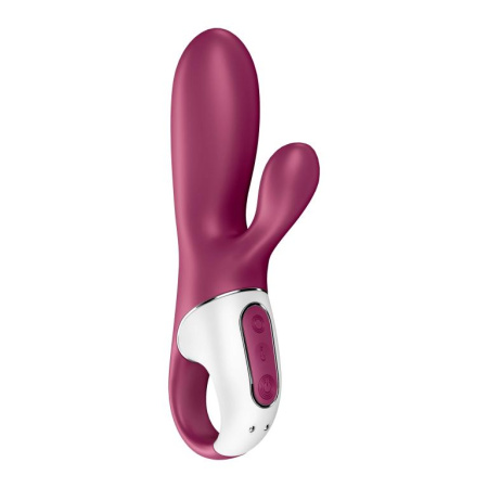 Вибратор-кролик Hot Bunny Satisfyer с нагревом и с мобильным управлением Вибратор-кролик Hot Bunny Satisfyer с нагревом и с мобильным управлением