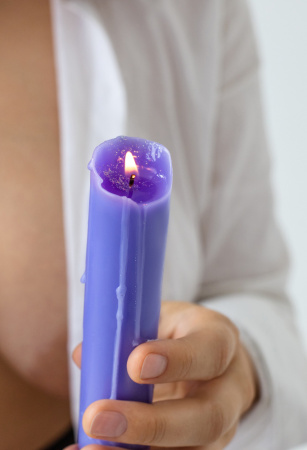 BONDAGE TO FLAME - набор из 2-х БДСМ-свечей (для WAX PLAY)