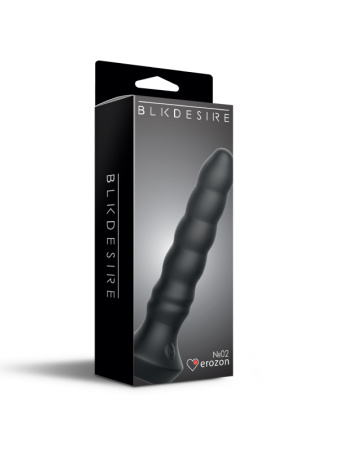 Erozon BLKDESIRE - анальный стимулятор с вибрацией и вращением