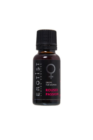 Возбуждающие капли для женщин Erotist ROUSED PASSION, 20 мл