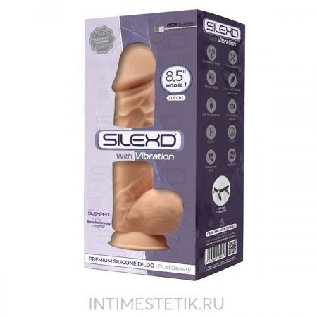 Фаллоимитатор с вибрацией SileXD Model 4/1 (15 см)