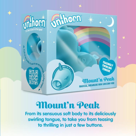 Unihorn Mount'n Peak - вибратор с дрожащим язычком