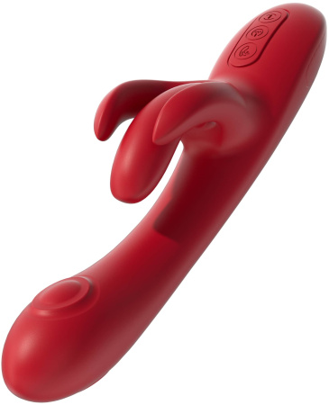 Trio Bliss Amovibe - вибратор-кролик с пульсацией и движением