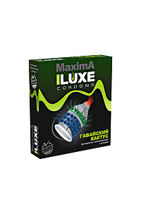 Презерватив Luxe MAXIMA "Гавайский Кактус", 1 шт. Презерватив Luxe MAXIMA "Гавайский Кактус", 1 шт.