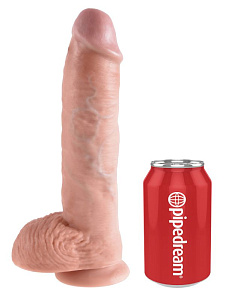 Фаллоимитатор-гигант King Cock 10 Cock with Balls Фаллоимитатор-гигант King Cock 10 Cock with Balls