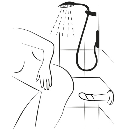 Romp Dizi - фаллоимитатор с присоской (Large)