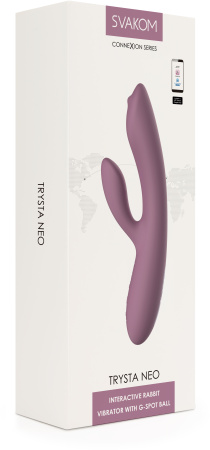 New! Svakom Trysta Neo - вибратор кролик с шариком для зоны G