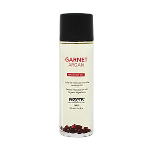 Массажное масло с арганой GARNET ARGAN EXSENS с кристаллами граната