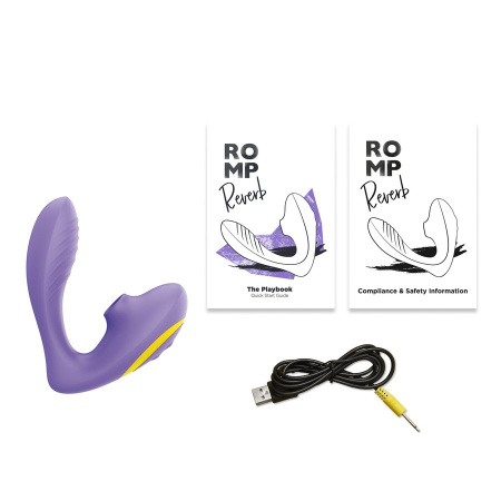 Romp Reverb - двойной вибратор с вакуумной стимуляцией Romp Reverb - двойной вибратор с вакуумной стимуляцией