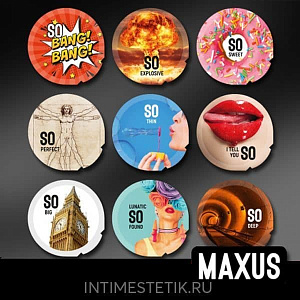 Презервативы анатомические MAXUS Sensual + железный кейс Презервативы анатомические MAXUS Sensual + железный кейс
