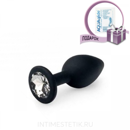 Силиконовая анальная пробка размер S Силиконовая анальная пробка размер S