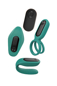 Штучки-Дрючки "Trio for two" - набор из вибропули на пульте ДУ и 3-х силиконовых чехлов Штучки-Дрючки "Trio for two" - набор из вибропули на пульте ДУ и 3-х силиконовых чехлов