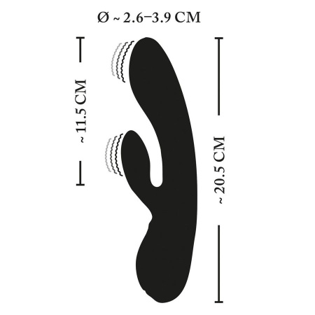 XouXou E-Stim Rabbit - вибратор-кролик XouXou E-Stim Rabbit - вибратор-кролик