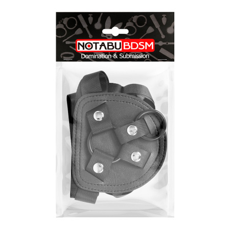 Регулируемые трусики для страпона NoTabu со сменными колечками