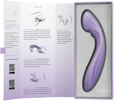 Margot Svakom - универсальный вибратор с мобильным приложением