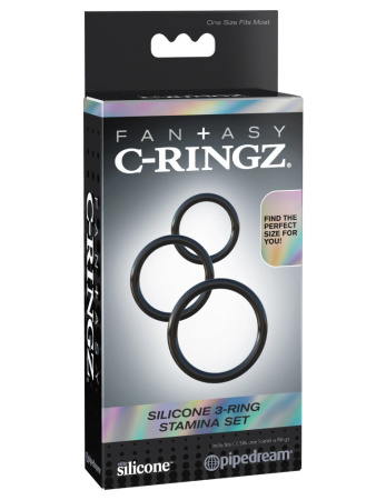Набор эрекционных колец Fantasy C-Ringz (3 шт.)