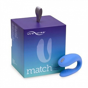 Вибростимулятор для пар We-Vibe Match  анатомический Вибростимулятор для пар We-Vibe Match  анатомический