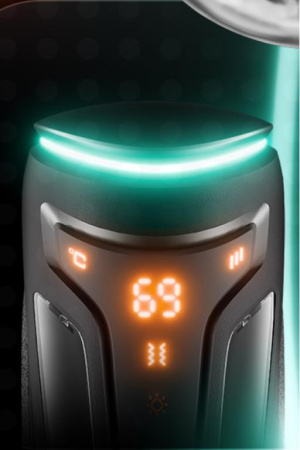 Warrior Amovibe - автоматический мастурбатор 2в1 с нагревом