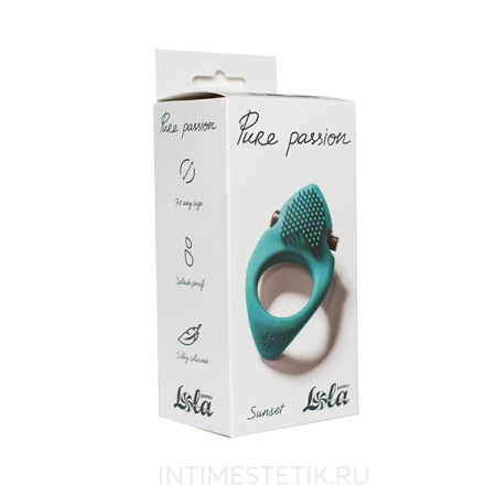 Эрекционное виброкольцо Pure Passion Sunset