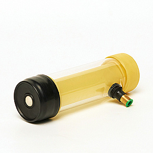 Колба массажер ХАМБЛ закрытая в сборе с крышкой и латексным рукавом