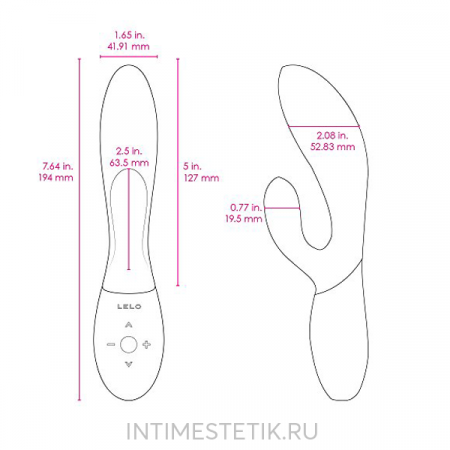 Вибратор с движущейся головкой Lelo Ina Wave