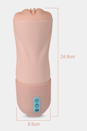 XISE Beata-2 - реалистичный мастурбатор с вибрацией и всасыванием