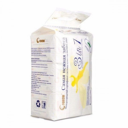 Набор ежедневных прокладок Fohow с серебром в монокейсе, 180 штук