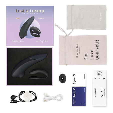 Набор для пар Lust & Luxury (Womanizer Next и We-Vibe Sync O)