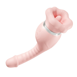 BeYourLover Seductive Blossom - вибратор с функцией всасывания и покусывания