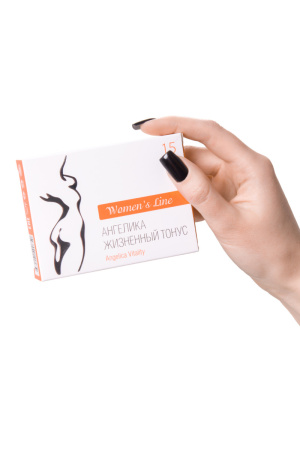 Капсулы для женщин АНГЕЛИКА ЖИЗНЕНЫЙ ТОНУС возбуждающие