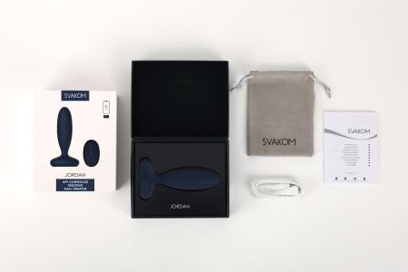 Jordan Svakom - анальная пробка с пульсацией и вибрацией