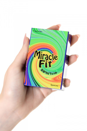 Презервативы SAGAMI MIRACLE FIT анатомической формы