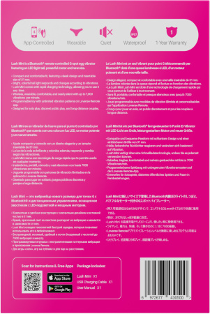 New! LOVENSE Lush Mini - компактное виброяйцо