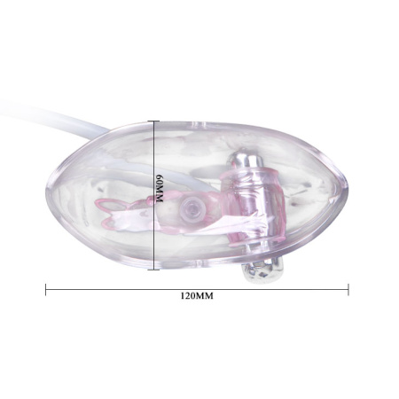 Помпа для вульвы автоматическая Clitoral pump BAILE с вибрацией