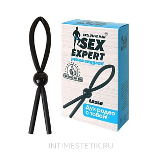 Кольцо эрекционное лассо SexExpert