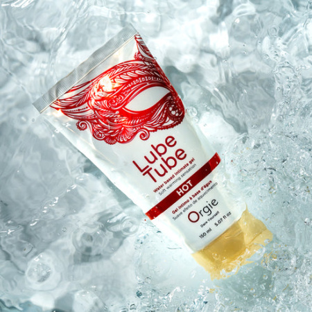 Orgie Lube Tube Hot - смазка с согревающим эффектом на водной основе, 150 мл