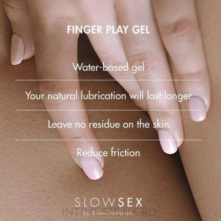 Гель для мастурбации SLOW SEX Finger Play Gel, 30 мл
