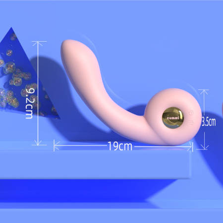 Вибратор с двумя моторчиками и нагревом Youvic CM903